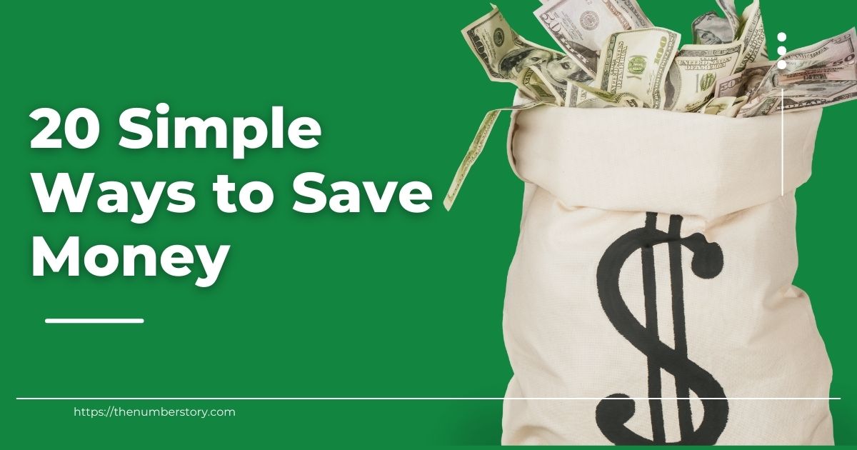 20  Simple Ways to Save Money
